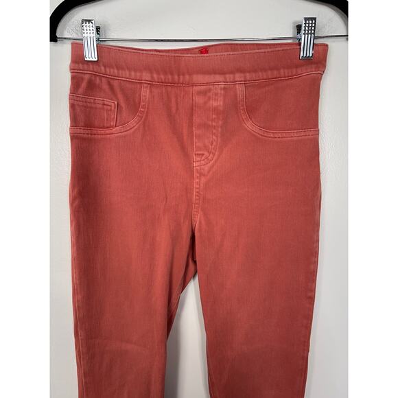 Spanx Women's S Nantucket Red Ankle Jeanish Legging Stretchy Everyday Comfy - Picture 4 of 9